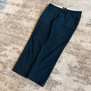 Y2K 2000s Vans Authentic Black Chino Skatercore Pants